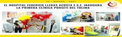 Inaugura la primera clínica Ponseti del Tolima